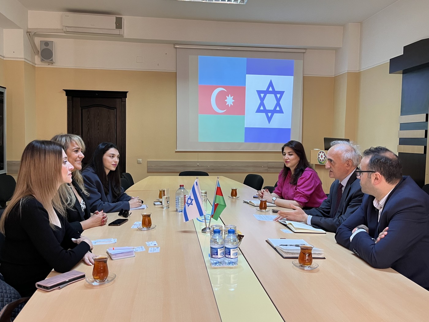 İsrail nümayəndələri ATMU-nun qonağı olub - FOTO